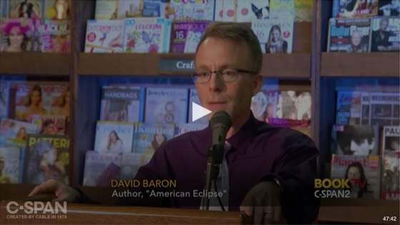 David Baron speaks at Tattered Cover Book Store, Denver